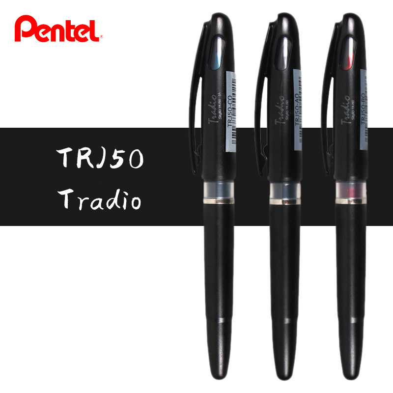 Pentel Pen Sign Pen - 日本の文房具ペン,鉛筆付きの柔軟なペン先付きマーカー,グラフィックデザイン,1個