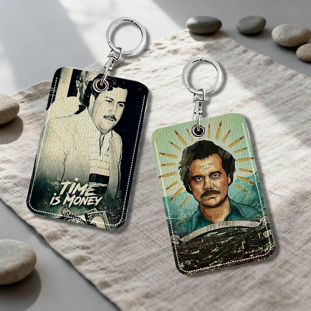 Card Index Box - N-Narcos P-PABLO E-ESCOBAR カードホルダー キーホルダー キーリング