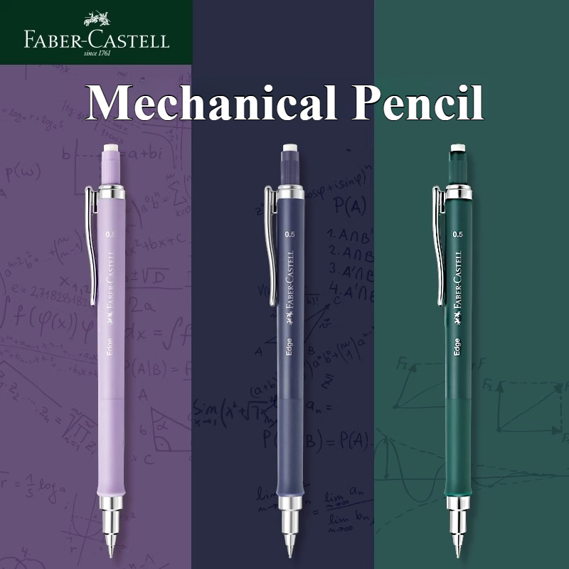 Faber-Castell Pencil Grip - ファーバーカステル シャープペンシル 0.5mm 自動製図用鉛筆 ソフトグリップ粘着剤付き 学生向け筆記用具