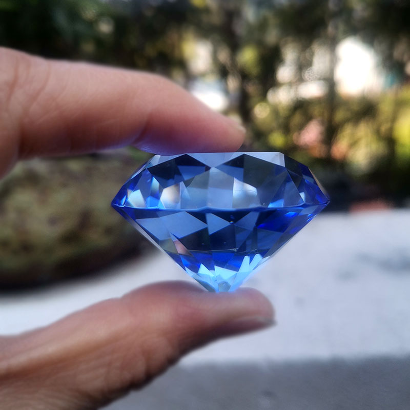 1個 クリスタルダイヤモンドペーパーウェイト カットガラス宝 - Paper Weight Crystal のレビューと価格