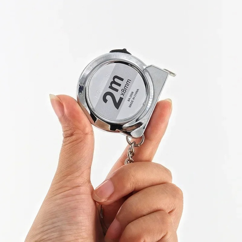 2-10個入りポータブルミニメジャー、長さ2m、真鍮製、キー - Tape Dispenser Weighted のレビューと価格